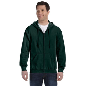 Gildan Heavy Blend™ 13.3 oz. Full-Zip Hood - Color - G186 - Dark Heather