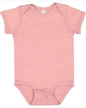 Rabbit Skins Infant Harborside Melange Jersey Bodysuit