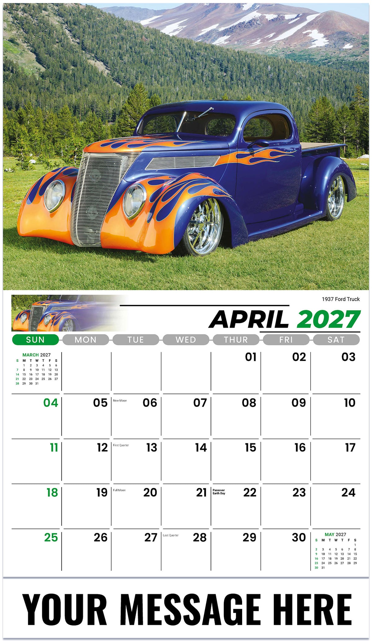 Pumped-Up Pickups - 2027 Promotional Calendar