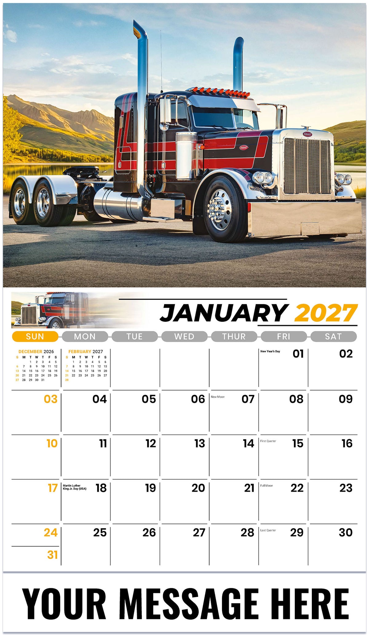 Kings of the Road - 2027 Promotional Calendar