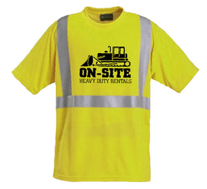 High Visibility Wicking T-Shirt - CM5834 - Safety Green