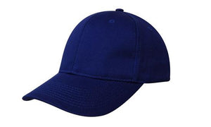 6 Panel Chino Twill Cap - Custom Embroidered - HP_4079 - Royal