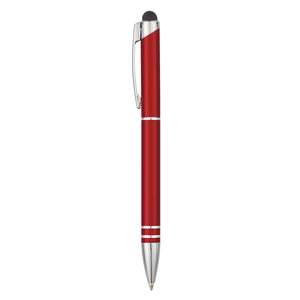 Baldwin Stylus Pen - Red With Silver