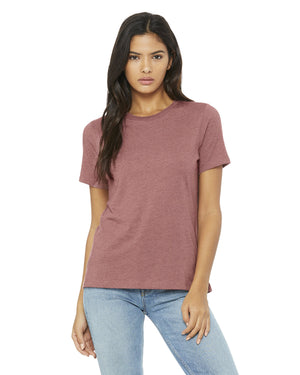 Bella + Canvas Ladies' Relaxed Heather CVC Short-Sleeve T-Shirt