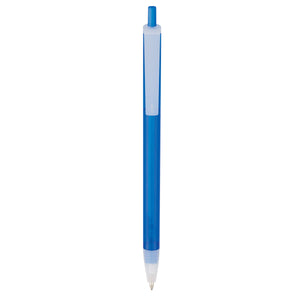 Slim Click Translucent Pen - Frost Blue