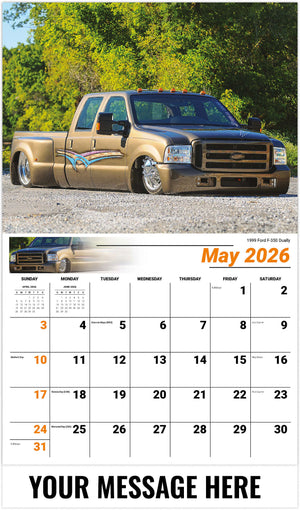 Pumped-Up Pickups - 2026 Promotional Calendar