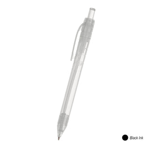 Oasis Recycled Bottle Pen - HT_660 - TRANS CLEAR WITH BLACK