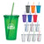 16 Oz. Newport Acrylic Tumbler With Straw