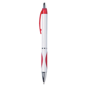 Sassy Pen - White With Red