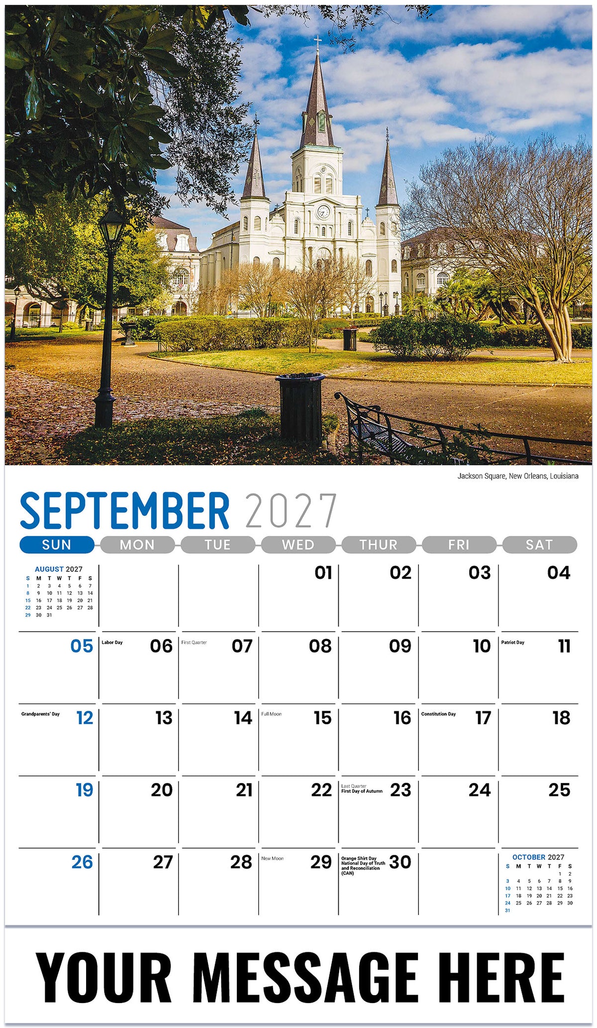 Scenes of Southeast USA - 2027 Promotional Calendar