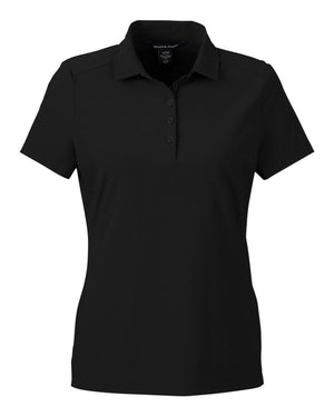 Devon & Jones CrownLux Performance® Ladies' Windsor Welded Polo - Black