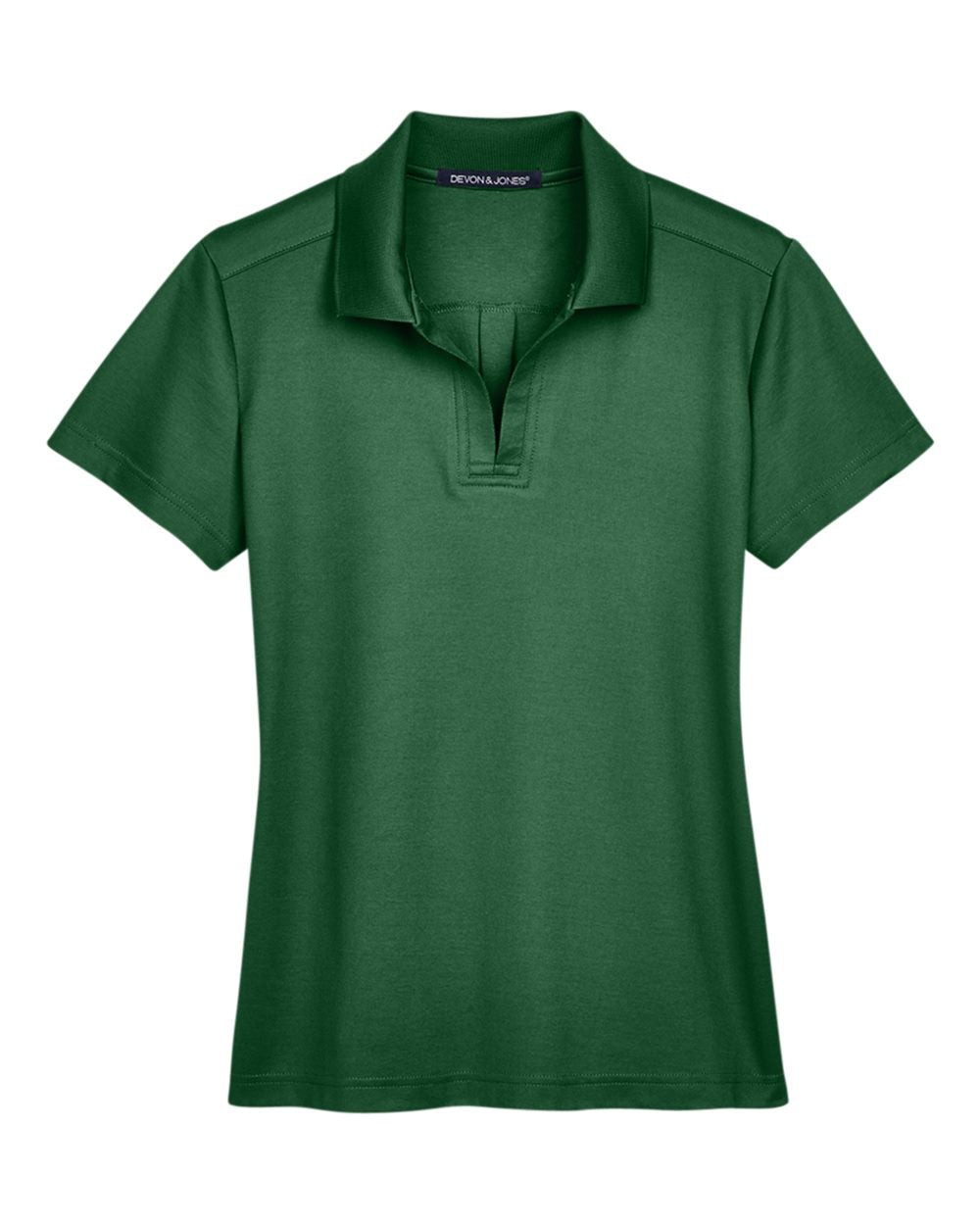 Devon & Jones CrownLux Performance™ Ladies' Plaited Polo