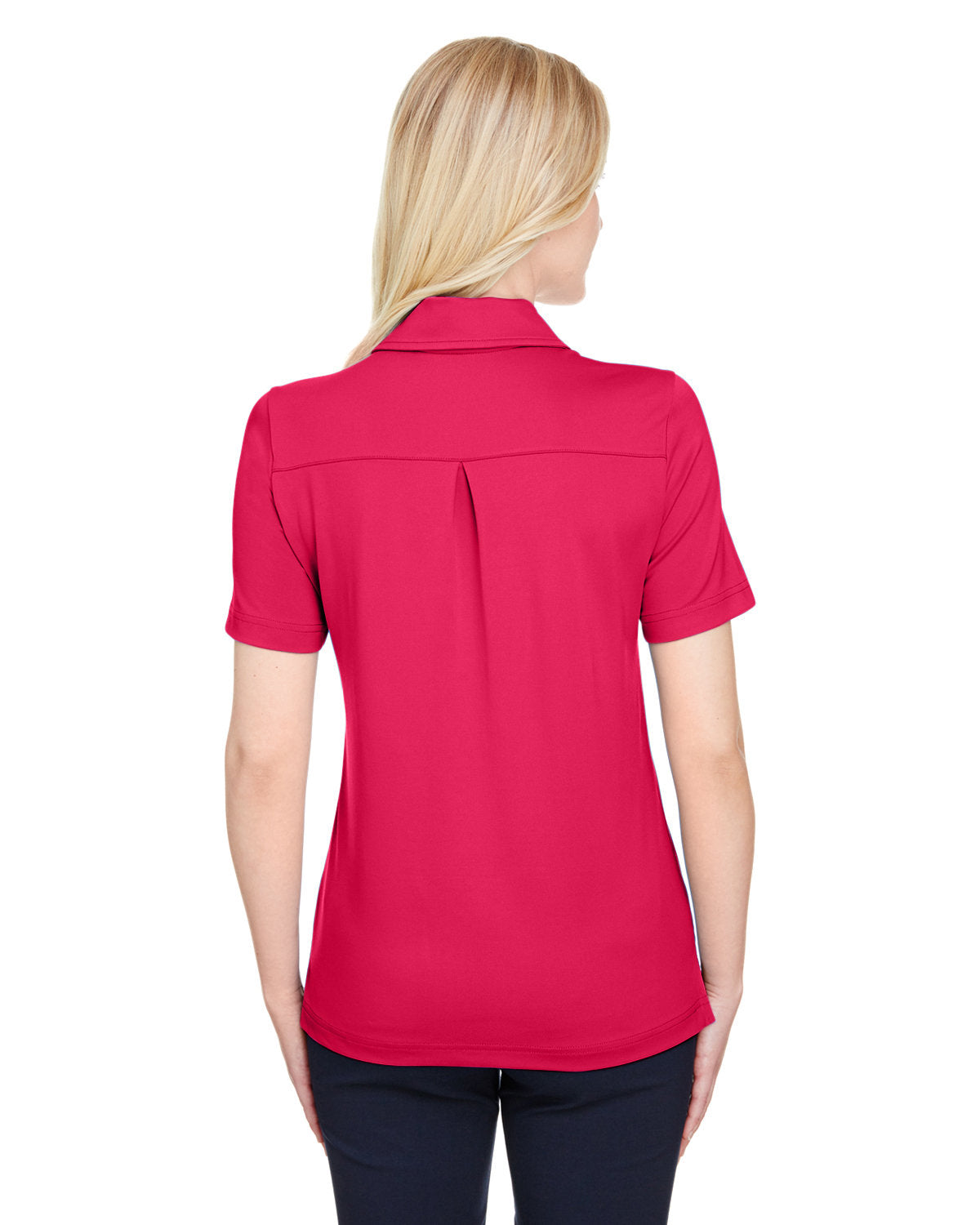 Devon & Jones CrownLux Performance® Ladies' Range Flex Polo - Back