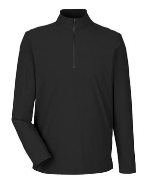 Devon & Jones CrownLux Performance® Men's Windsor Welded Quarter-Zip - Black