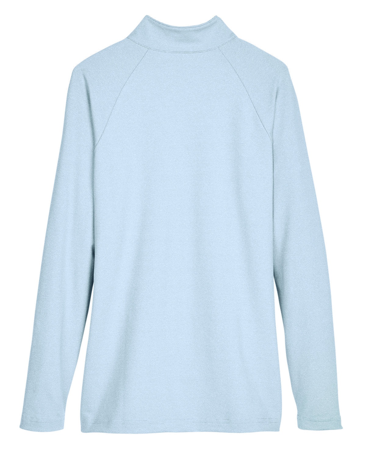 Devon & Jones CrownLux Performance® Ladies' Clubhouse Micro-Stripe Quarter-Zip - Back