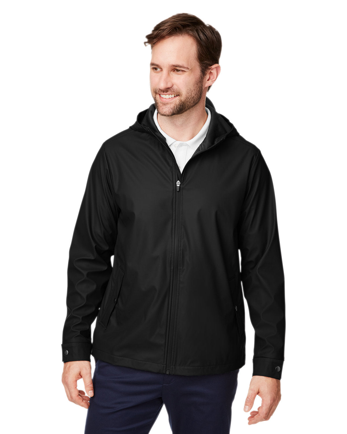 Devon & Jones New Classics® Unisex Prescott Rain Jacket - Front