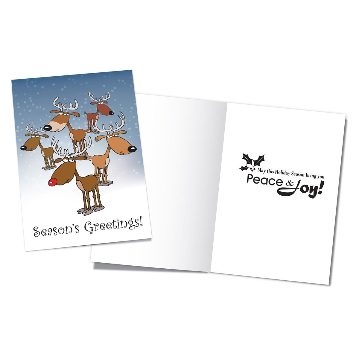 Holiday Cards - Peace and Joy - E