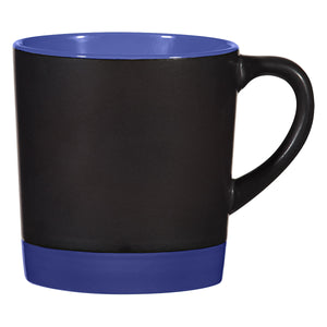 12 Oz. Two-Tone Americano Mug (Black With Ocn)