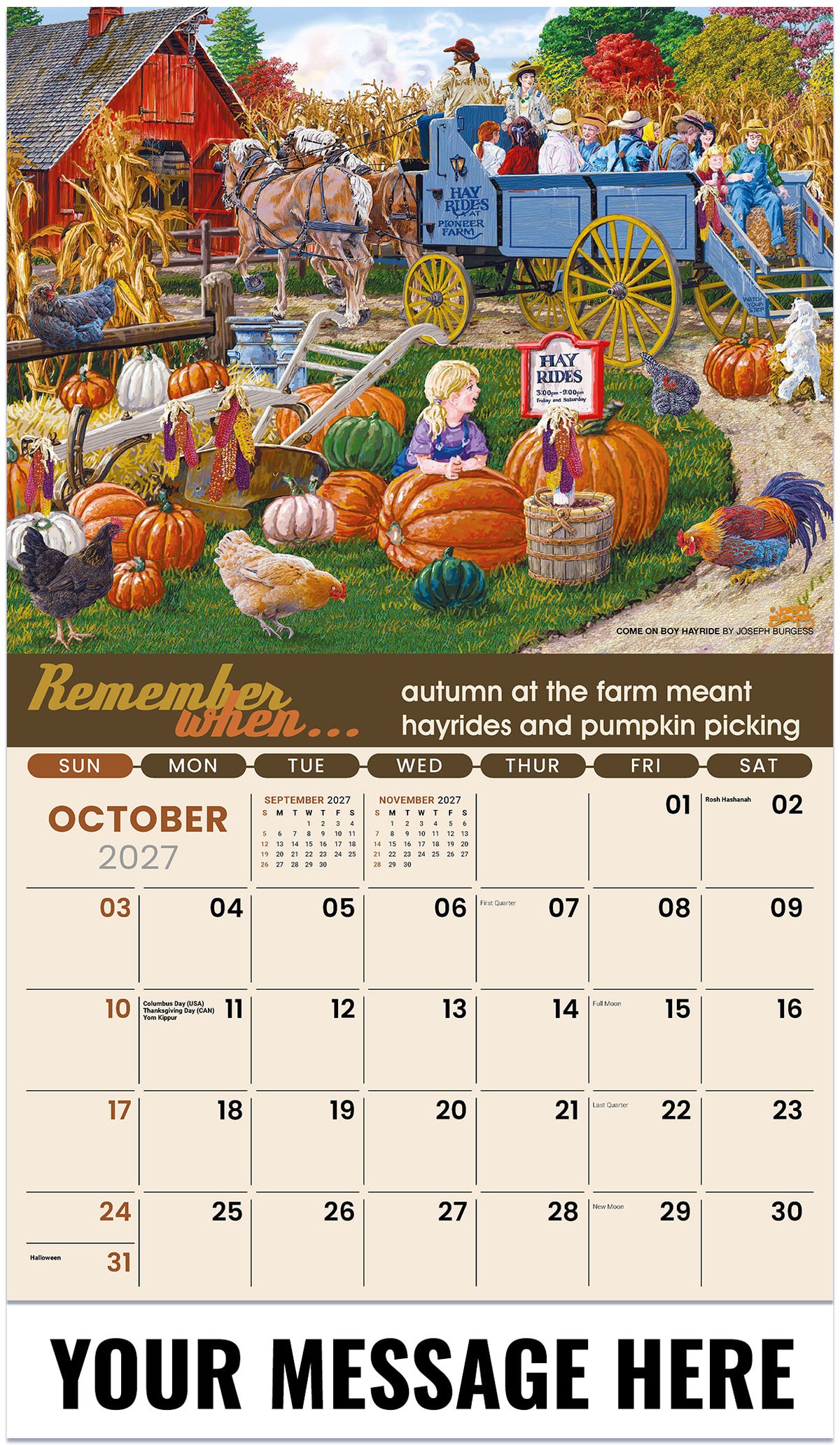 Remember When - 2027 Promotional Calendar