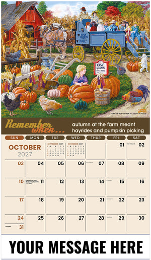 Remember When - 2027 Promotional Calendar