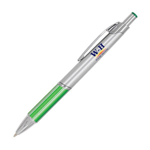 Lynx Plastic Click-Action Promotional Pen CM1130 - Green