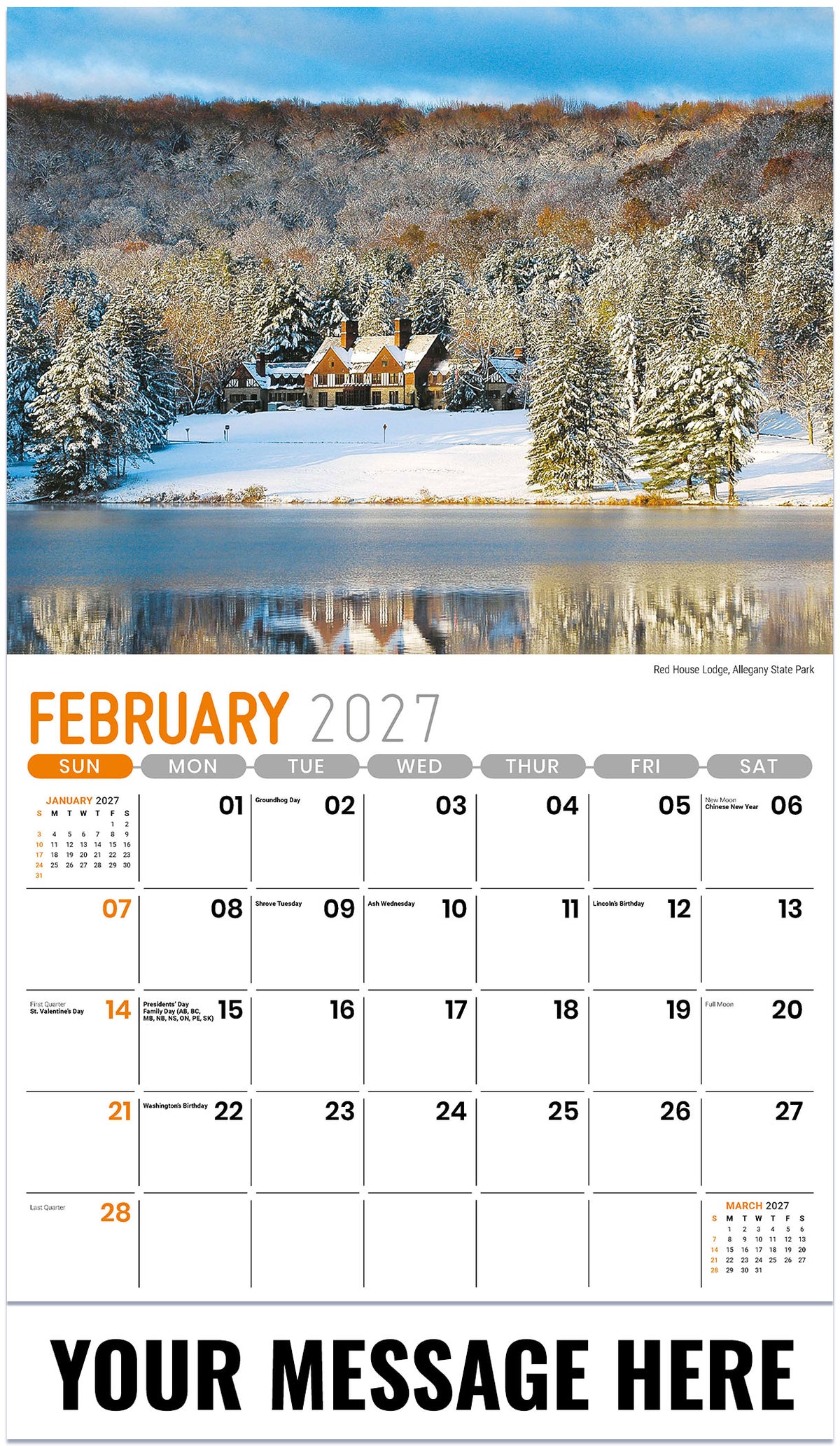 Scenes of New York - 2027 Promotional Calendar