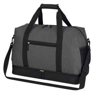 Tribeca Duffel Bag (Gray With Black)