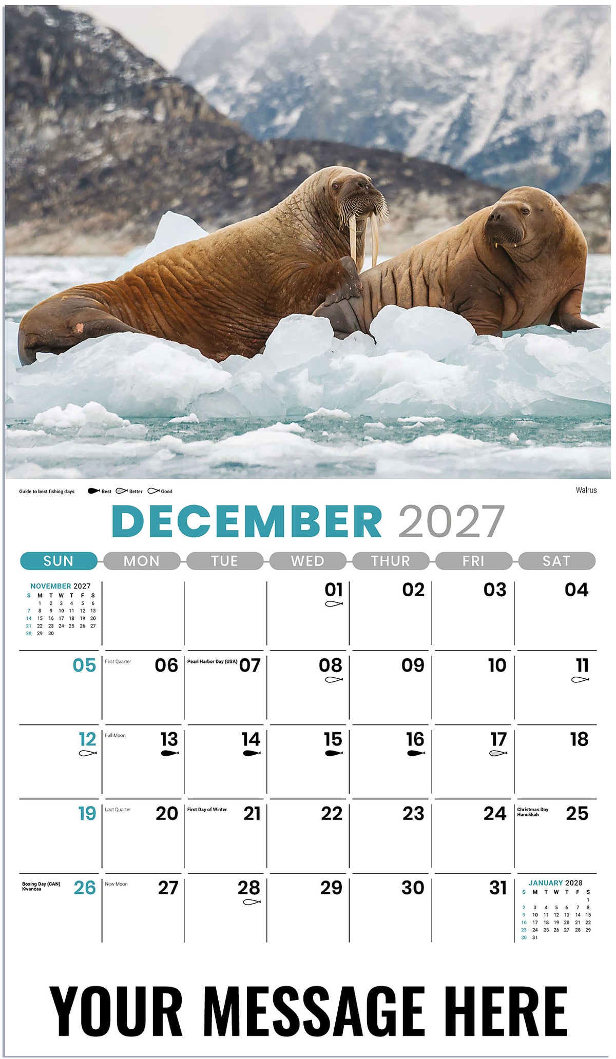 North American Wildlife - 2027 Promotional Calendar