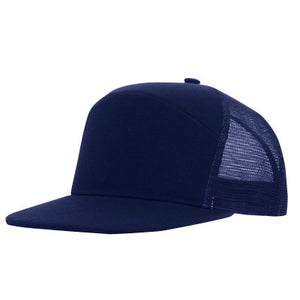 American Twill A Frame Cap w/ Mesh - HP4154 - Navy