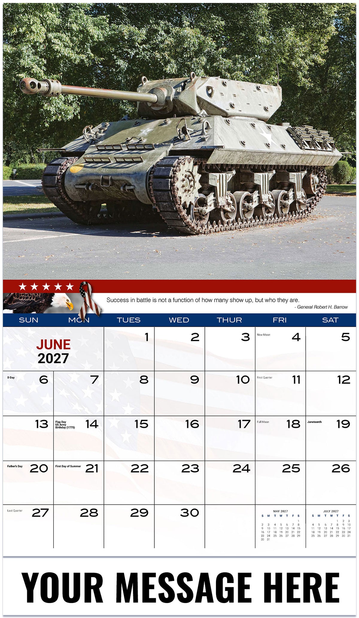 Home of the Brave - 2027 Promotional Calendar