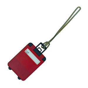 Snap Open Luggage Tag - CM1026 - Red