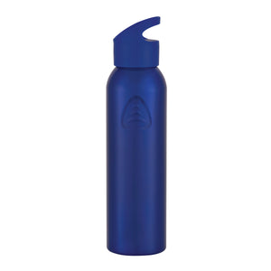 20 Oz. Aluminum Sports Bottle - Blue With Blue