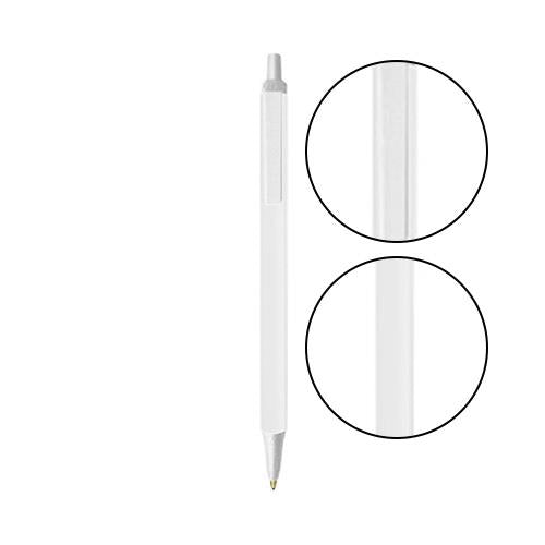 Clear BIC® Clic Stic® Pen - Clear With White