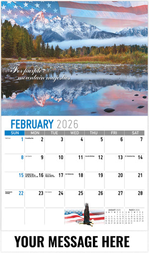 America The Beautiful - 2026 Promotional Calendar