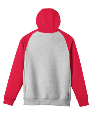 Team 365 Unisex Zone HydroSport™ Heavyweight Colourblock Hooded Sweatshirt