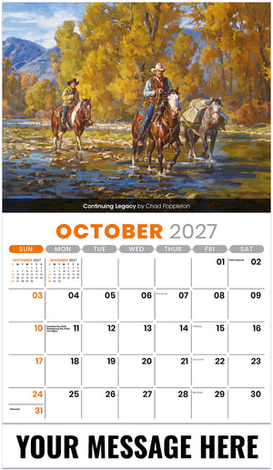 Spirit of the West - 2027 Promotional Calendar