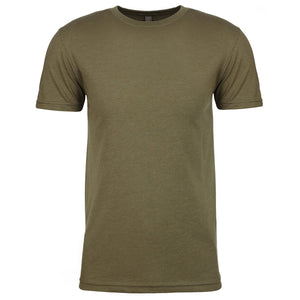 Next Level Unisex CVC Crewneck T-Shirt - Military Green