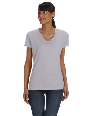 Fruit of the Loom Ladies' HD Cotton™ V-Neck T-Shirt