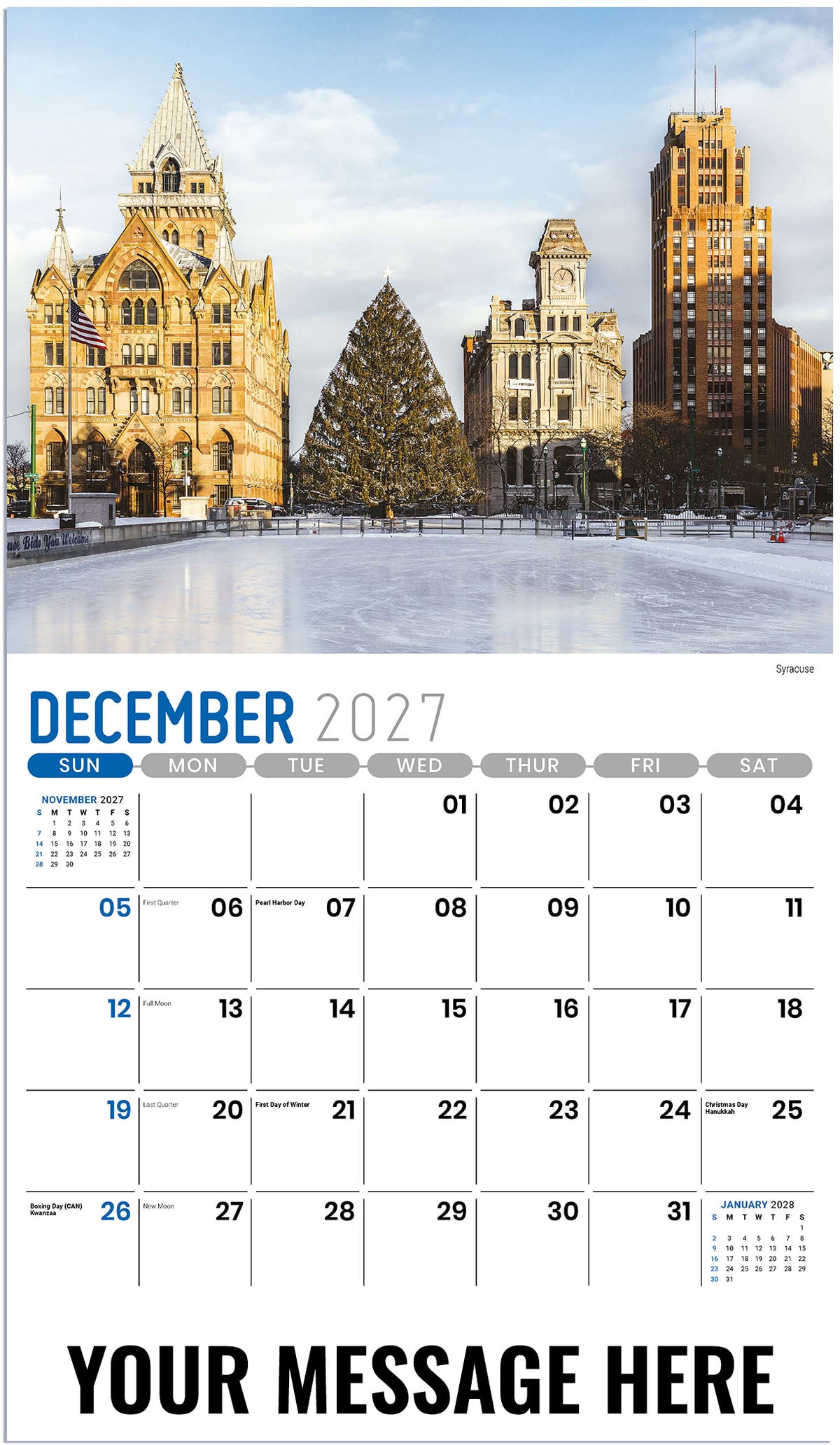 Scenes of New York - 2027 Promotional Calendar