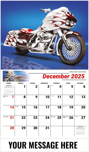 Motorcycle Mania - 2026 Promotional Calendar