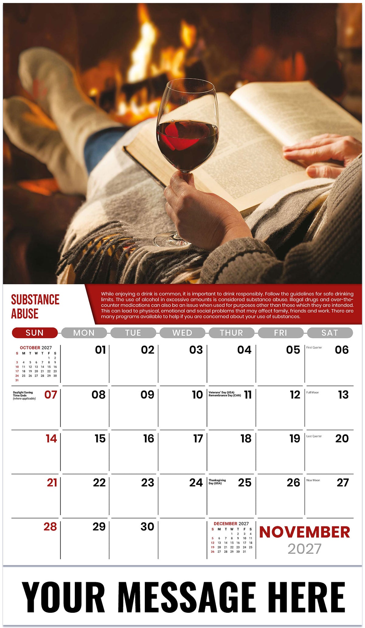 Health Tips - 2027 Promotional Calendar