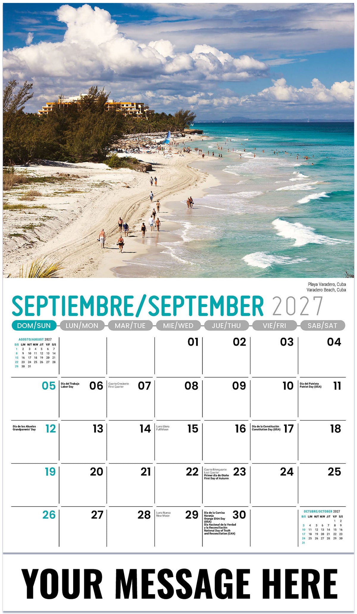 Beauty of Latin America (Bilingual) - 2027 Promotional Calendar