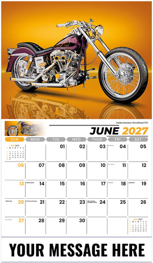 Motorcycle Mania - 2027 Promotional Calendar