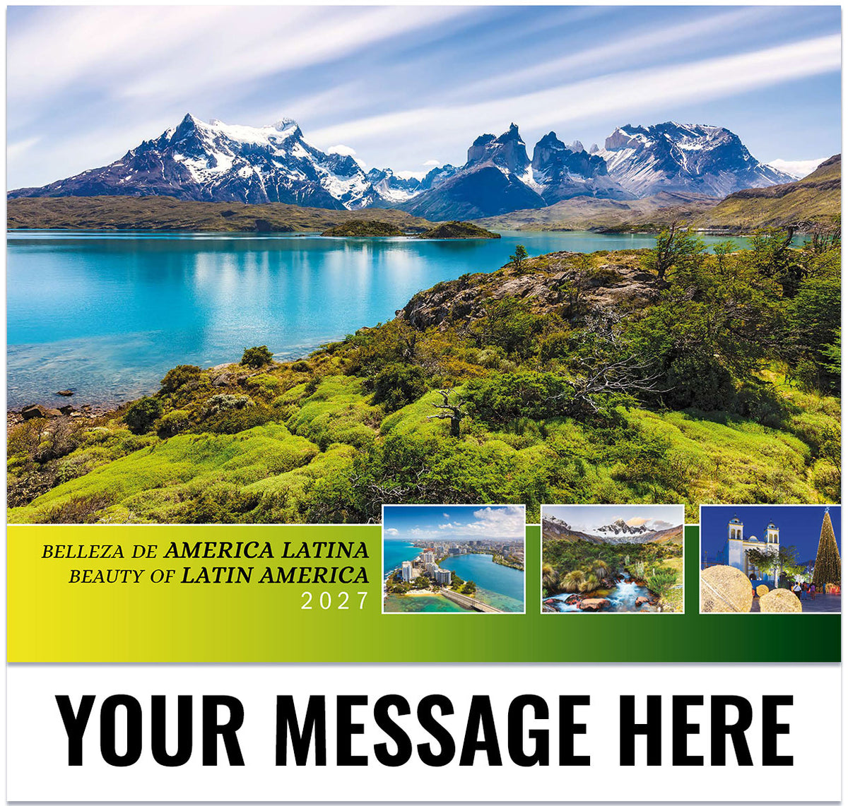 Beauty of Latin America (Bilingual) - 2027 Promotional Calendar