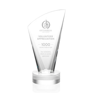 Brampton Award 9.25" - Clear - Clear