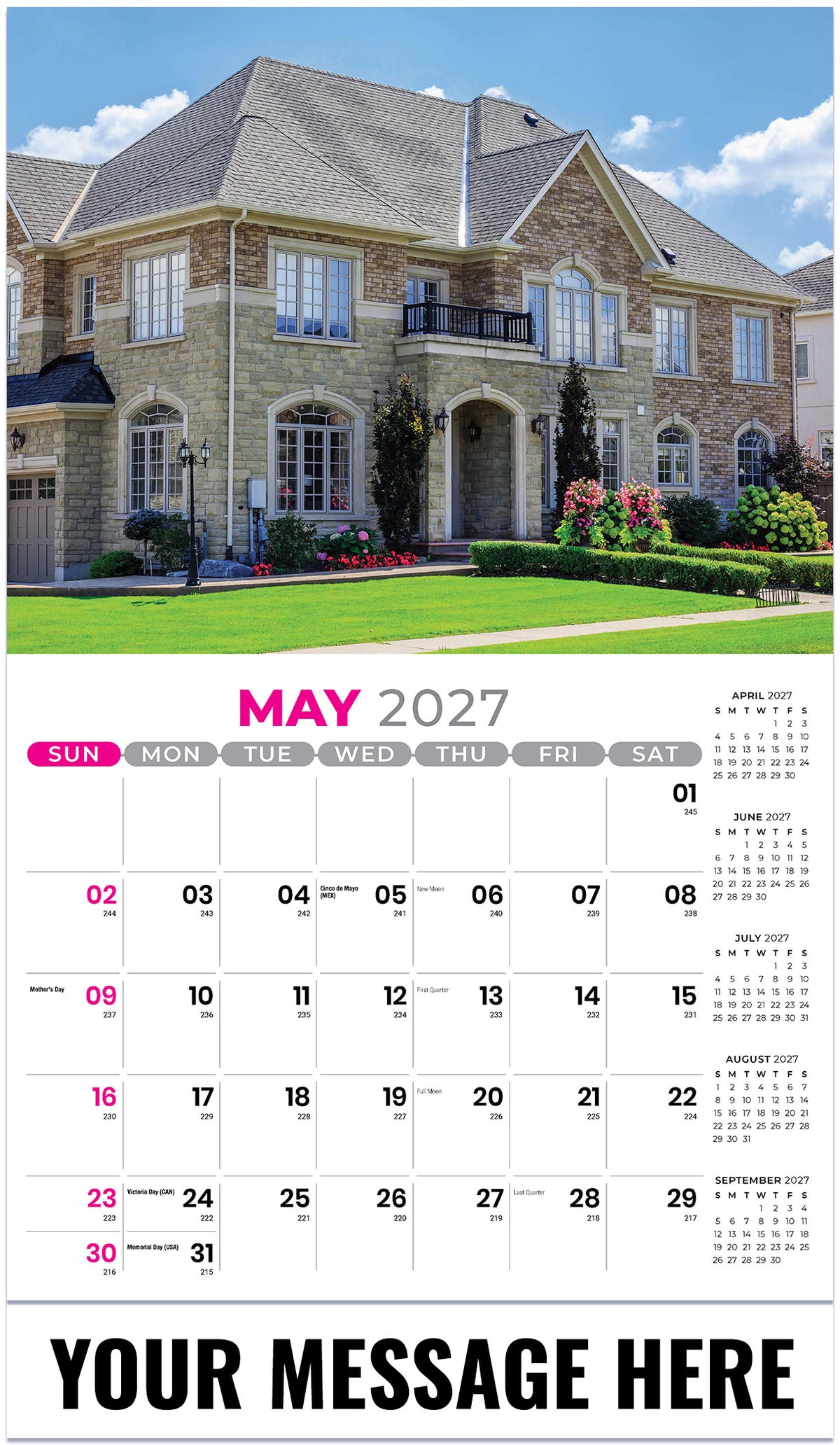 Homes - 2027 Promotional Calendar