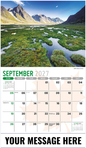 Scenes of Canada - 2027 Promotional Calendar