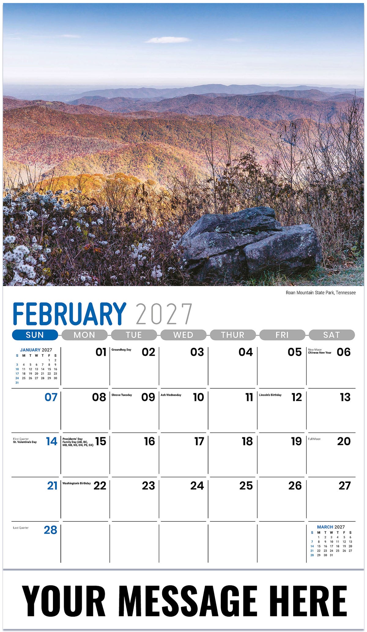 Scenes of Southeast USA - 2027 Promotional Calendar