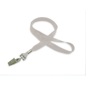 5/8" BEST Value Lanyard - Light Gray