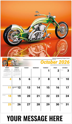 Motorcycle Mania - 2026 Promotional Calendar